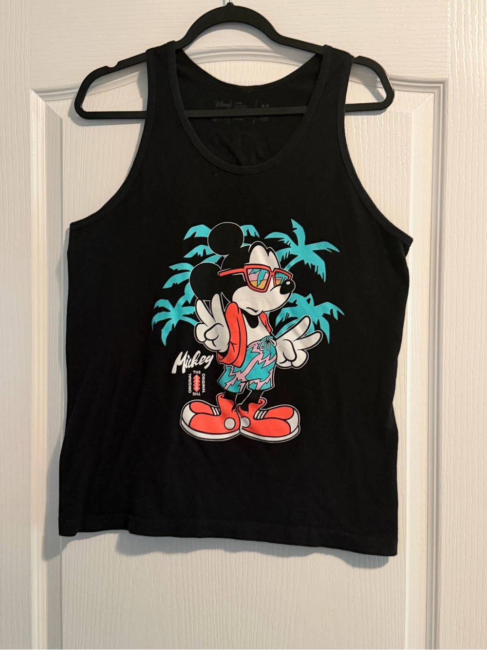 Disney x NEFF Mickey Mouse Black Graphic Swim Tank